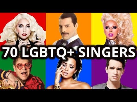 70 LGBTQ+ Singers!
