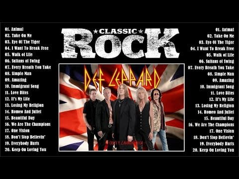 Rock Music Hits 70s 80s 90s | The Best Of Classic Rock Songs Compilation