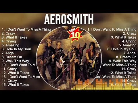 Aerosmith Greatest Hits ~ Best Songs Of 80s 90s Old Music Hits Collection