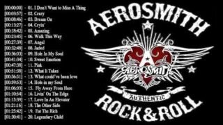 Aerosmith Greatest Hits Playlist 2018   Best Classic Rock Songs Of Aerosmith