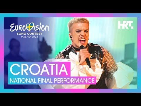 Baby Lasagna – Rim Tim Tagi Dim | Croatia 🇭🇷 | National Final Performance | Eurovision 2024