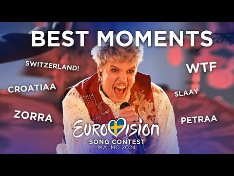 Eurovision 2024 BEST MOMENTS that made it ICONIC