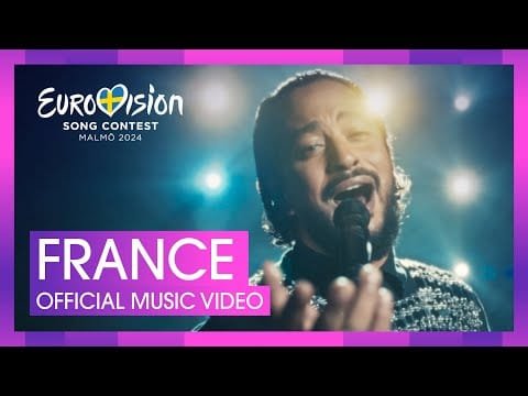Slimane – Mon Amour | France 🇫🇷 | Official Music Video | Eurovision 2024