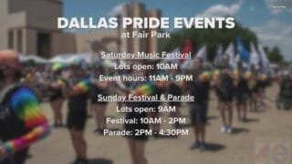 Dallas Pride starts this weekend