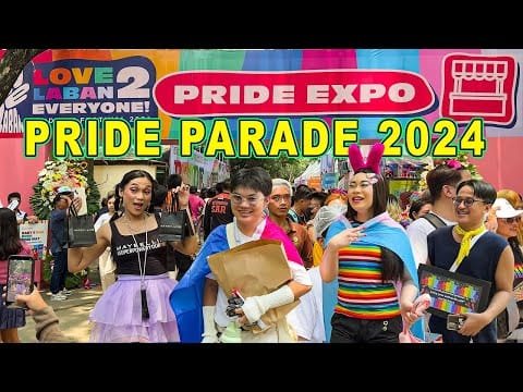 Pride Parade 2024 Highlights | LOVE LABAN 2  Philippines | Largest Pride Parade in Southeast Asia