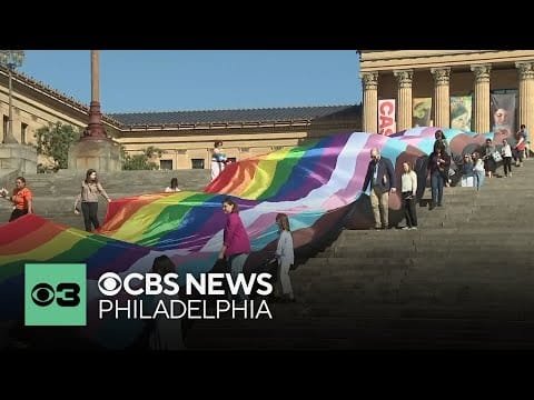 Record-breaking pride flag unveiled ahead of 2024 Philadelphia Pride March