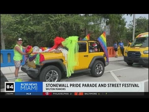 Stonewall Pride Parade and Street Festival kicks off in Wilton Manors