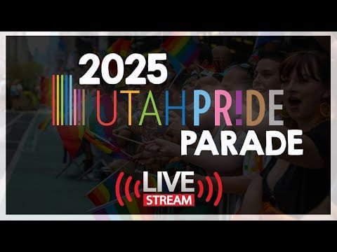 2025 Utah Pride Parade – LIVE with Kyle Ashworth! 🎉🌈