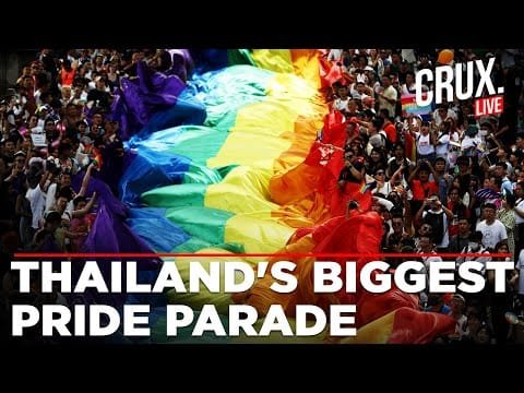 Bangkok Pride Parade 2025 LIVE | First March Since Thailand Legalized Sex Same Marriage | LGBTQ+