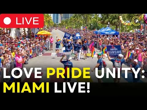 LIVE | Miami Beach Pride Parade 2025 – Celebration of Love, Identity & Unity! 🏳️‍🌈 | CLRCUT
