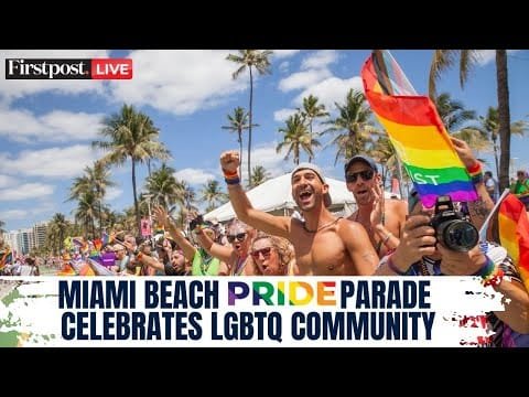 Pride Parade LIVE: Miami Beach Pride Parade Celebrates LGBTQ+ Culture | Miami Gay Parade LIVE