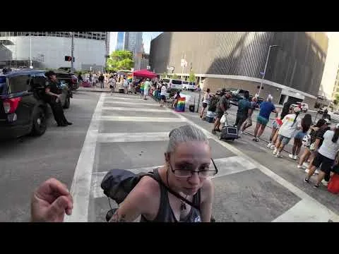 Gay Pride Parade 2025 Houston ( Inmotion Scooter )